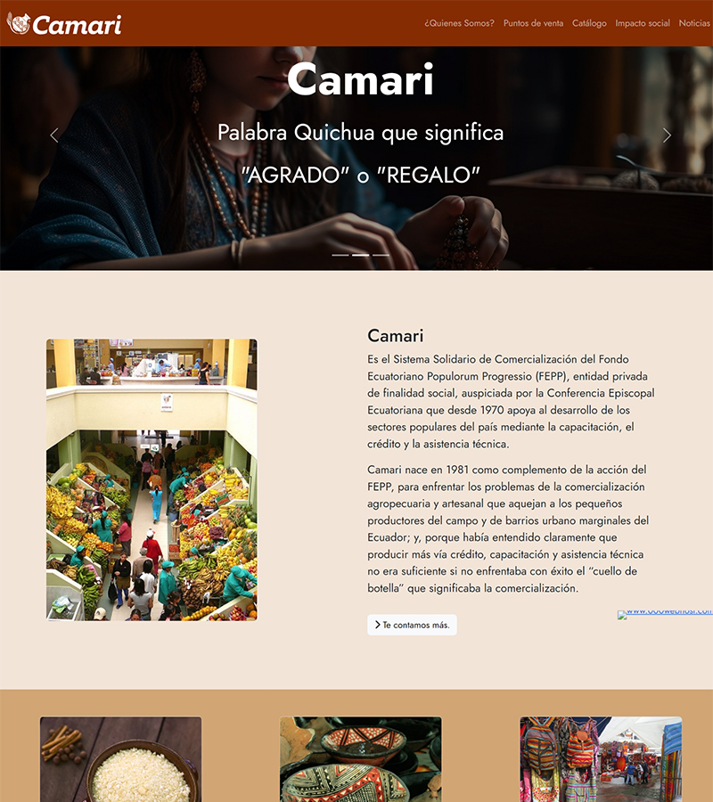 Camari Solidary Market